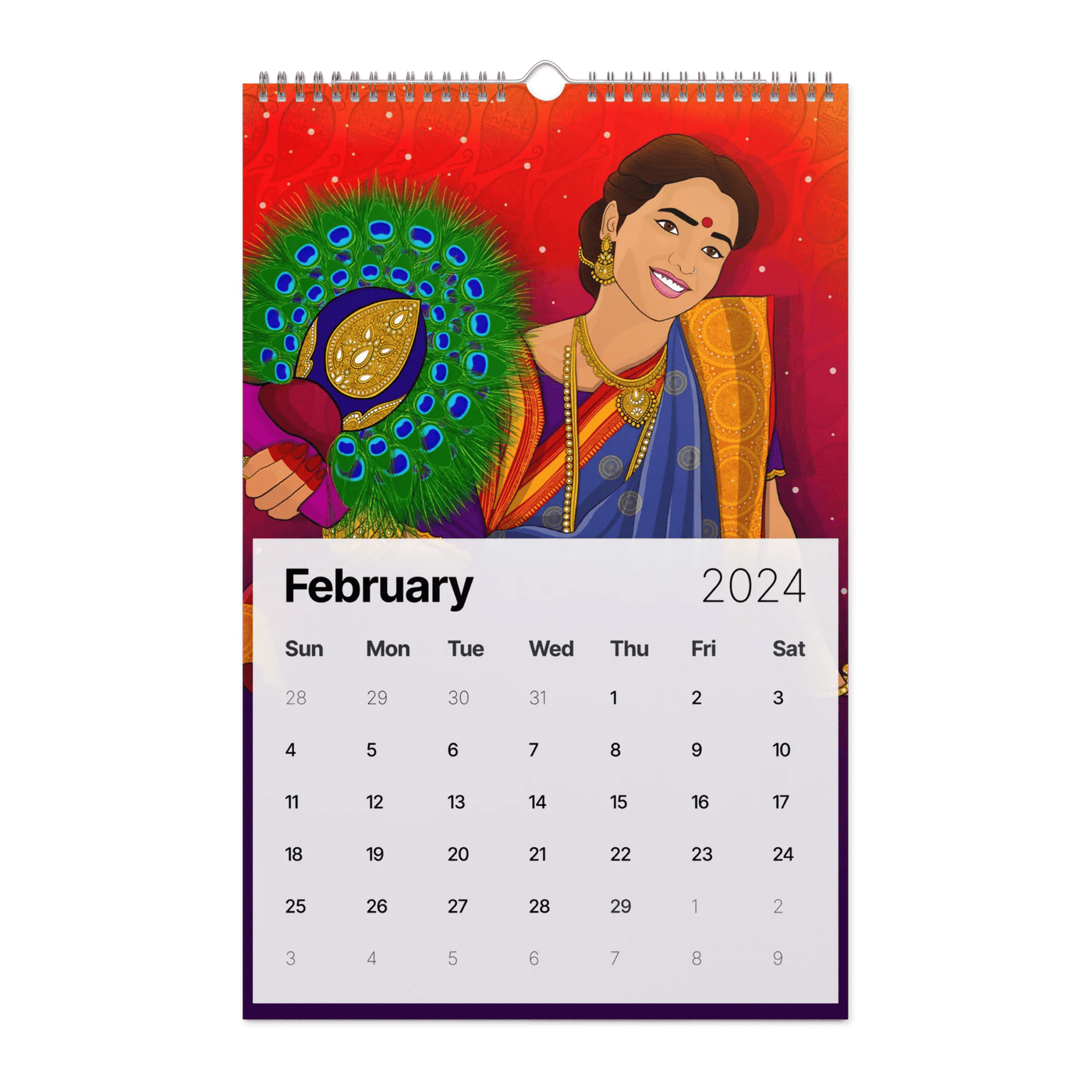 ZenTee - Wall calendar (2024)