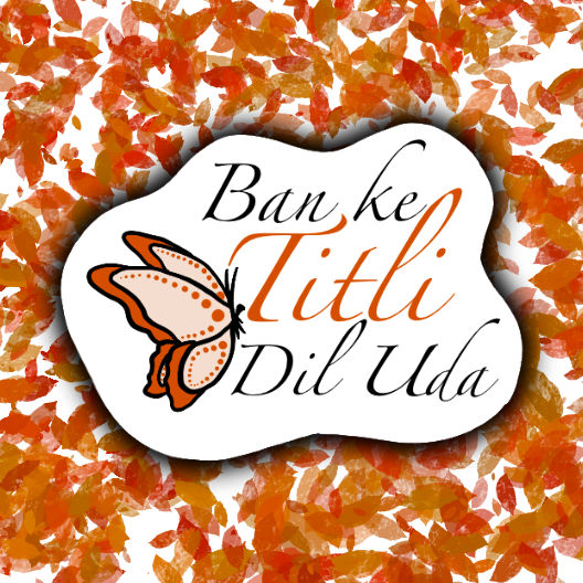 Ban Ke Titli Dil Uda Sticker – Modern Desi