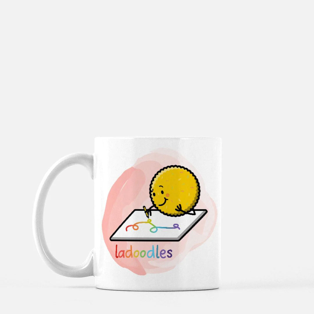 Ladoodles  Mug by The Cute Pista