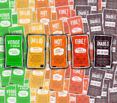 Desi Fire Taco Bell Sauce Sticker: Desi and Proud