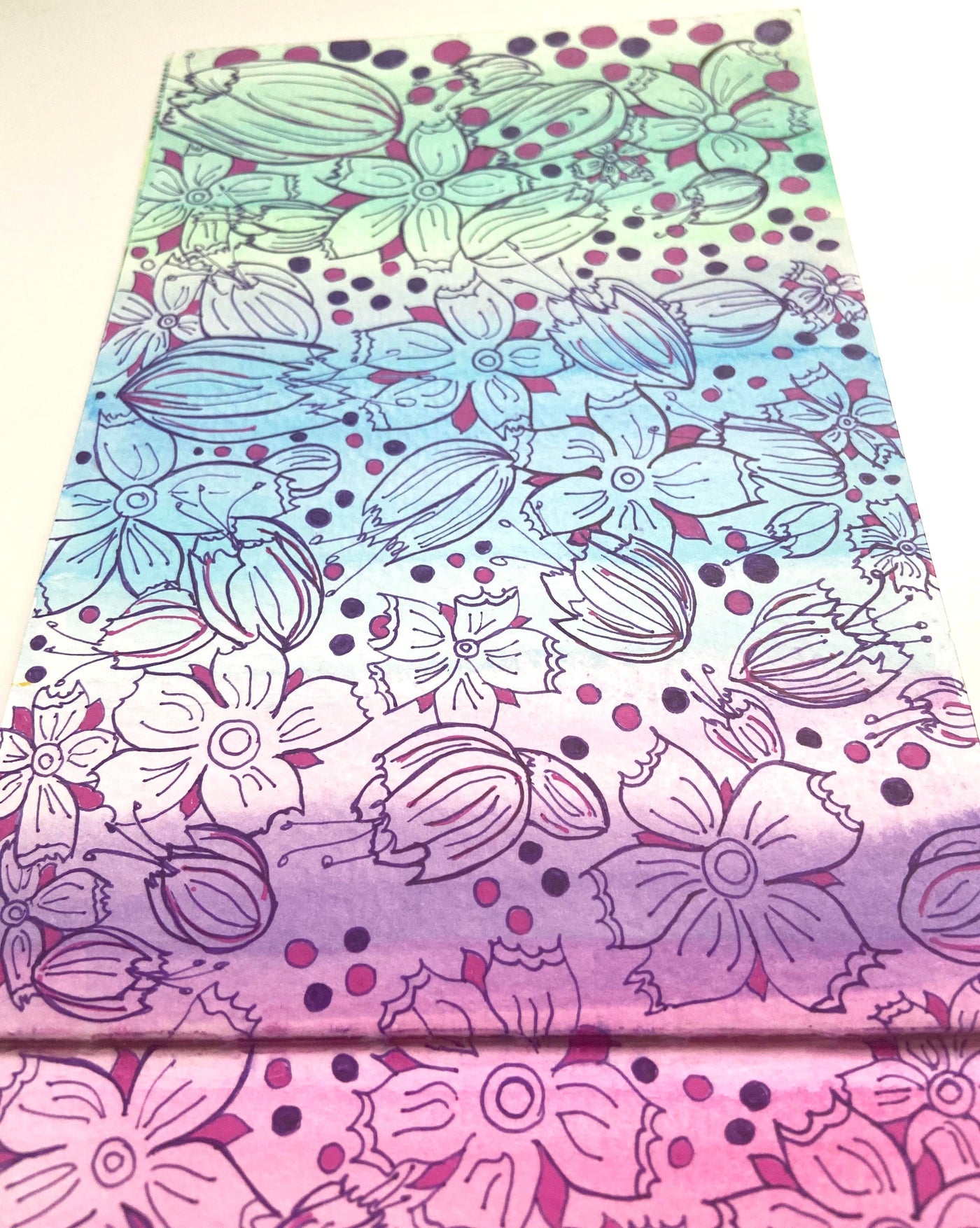 Sticky Notes -Set of 2- Blue and Pink