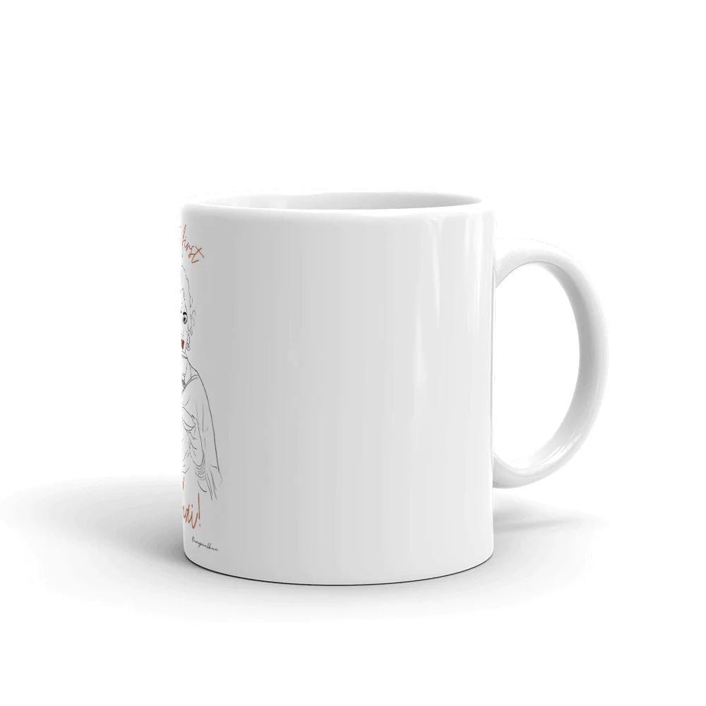 Chai Lover White glossy mug