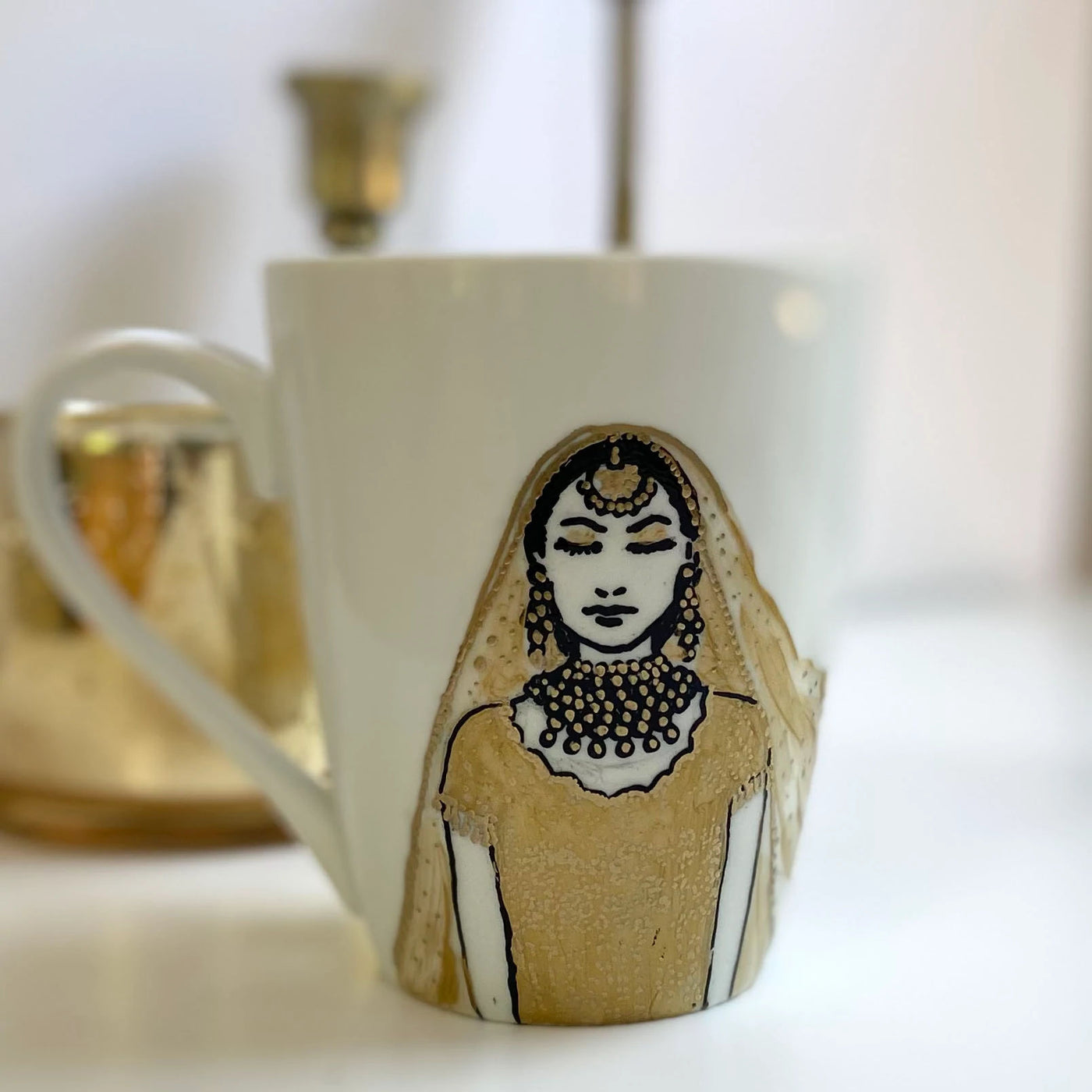 Dulhan mug by Laksh Sarkar Creations