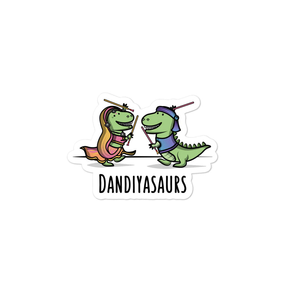 Dandiyasaurs Sticker by The Cute Pista