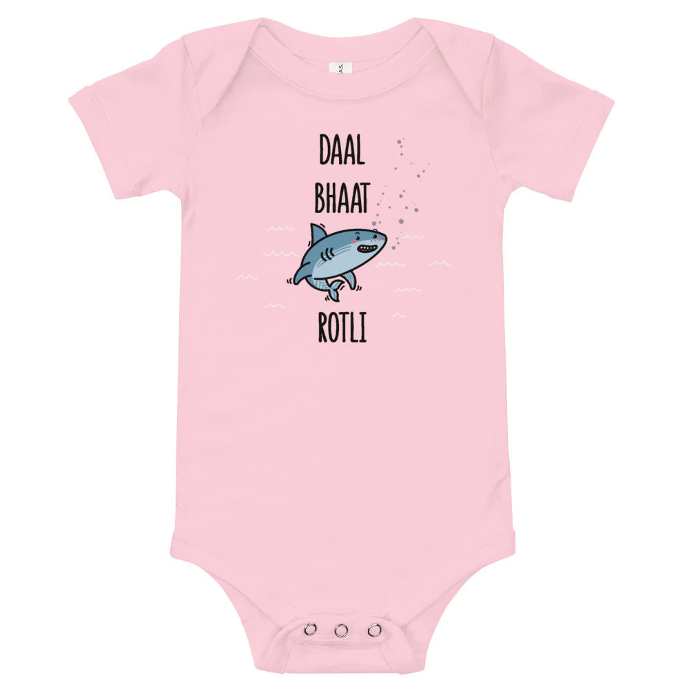 Daal Bhaat Shark Rotli - Baby Onesie