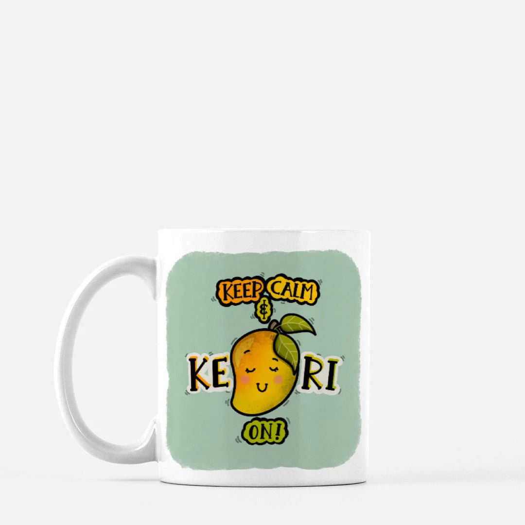 Keep calm and keri on  Mug by The Cute Pista