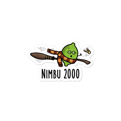 Nimbu 2000 Sticker by The Cute Pista