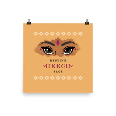Resting Heech Face - Art Print