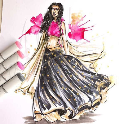 Set me free - Fashion illustration