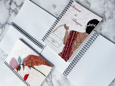Desi Girl Notebook Set