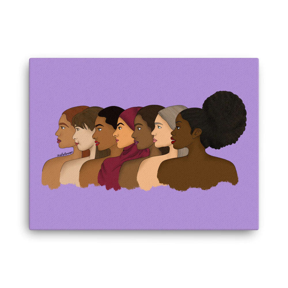 Women Diversity and Inclusion Canvas