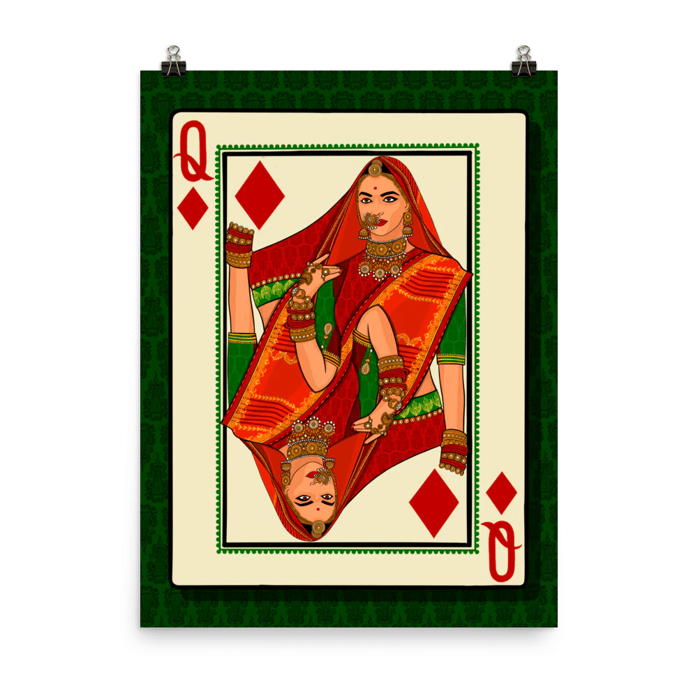 Queen of Diamonds - Poster