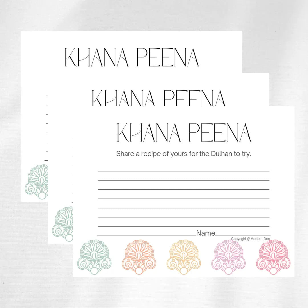 Share a Recipe Party Game