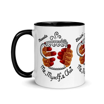Me, Myself, & Chai - Mug with Color Inside