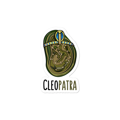 Cleopatra Sticker by The Cute Pista