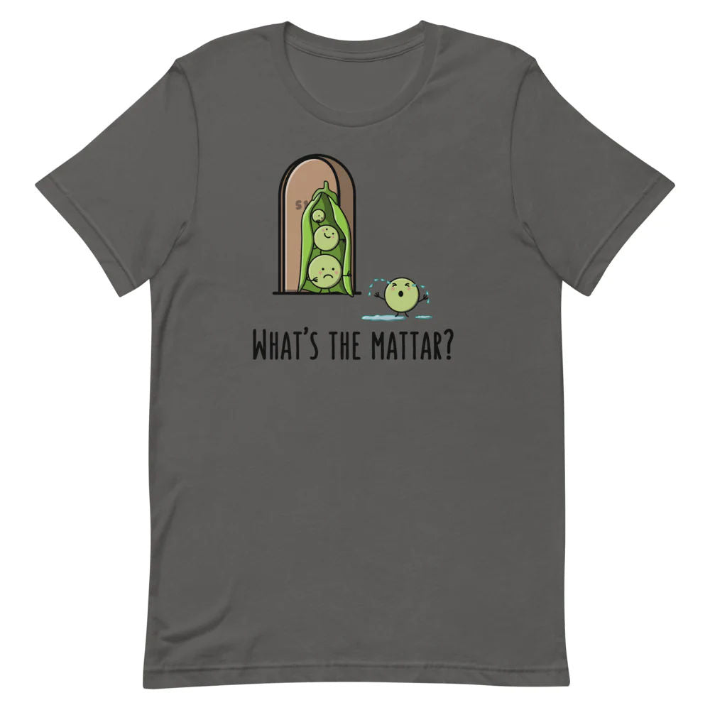 What's the Mattar Adult T-shirt by The Cute Pista 
