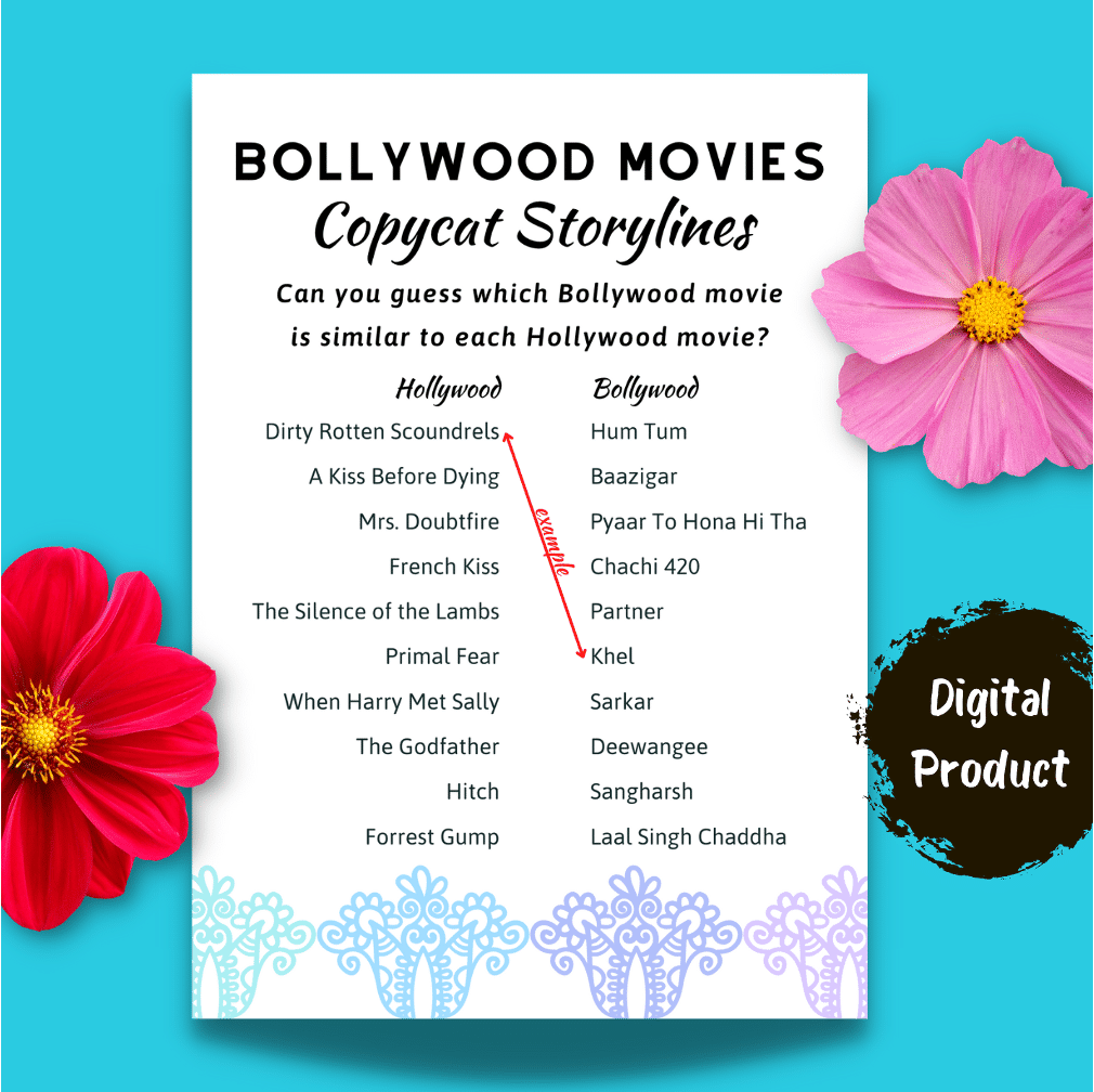 Bollywood Movie Game: Movie Copycats
