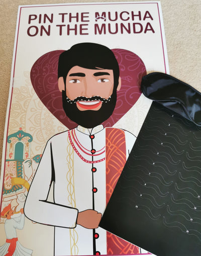 Pin the Mucha on the Munda Game