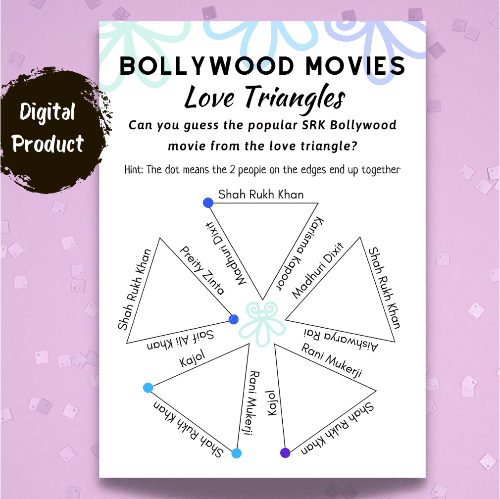 SRK Love Triangles Game
