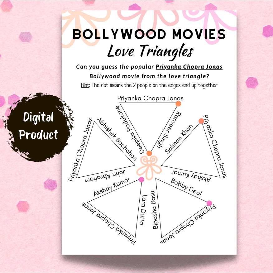 Bollywood Love Triangles Game: Priyanka Chopra Jonas