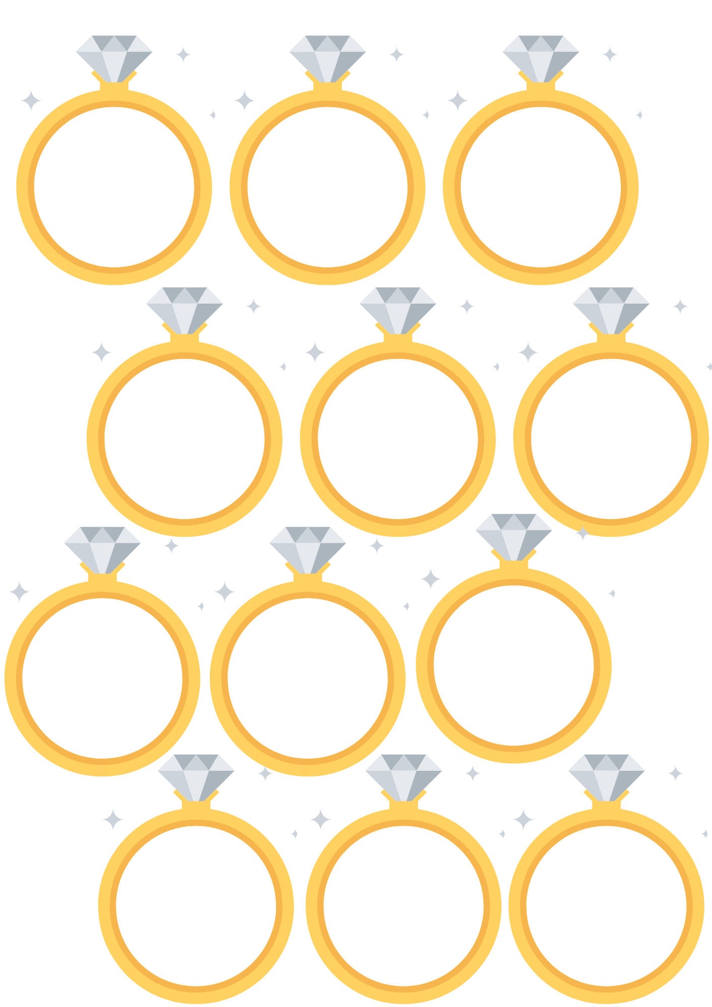 Pin The Ring- Bridal/Engagement Game