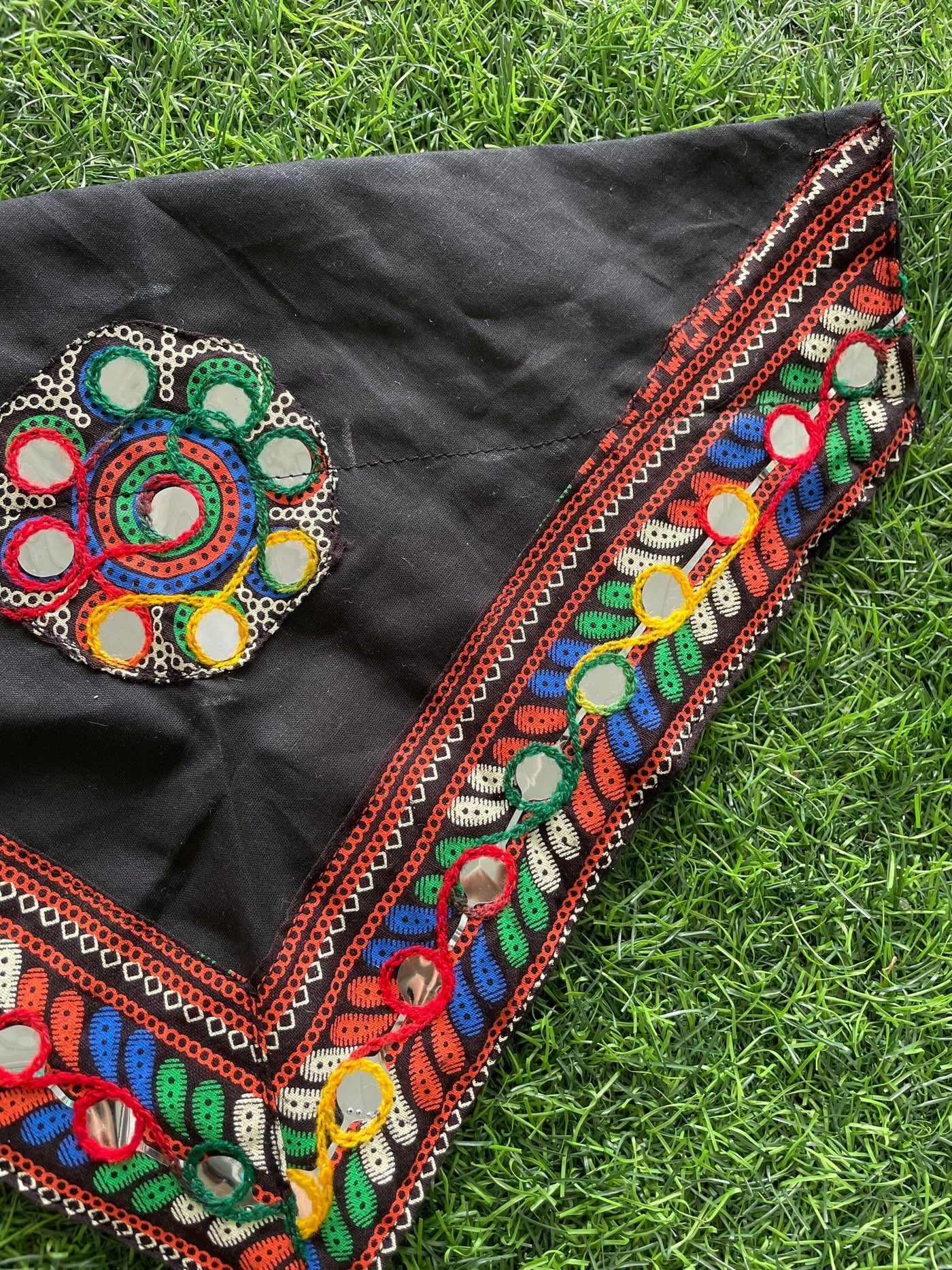 Kutch Embroidery Dog Bandana