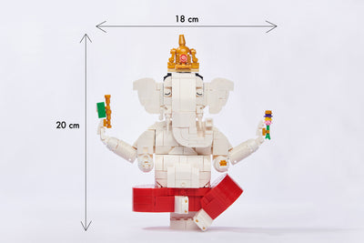 Ganesha Building Blocks Hindu God idol DIY set