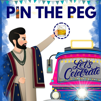 Pin the Peg game by Asian Event Store