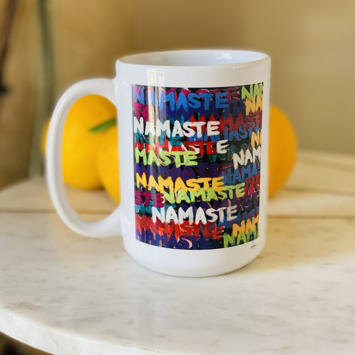Namaste Mug by Neha Assar