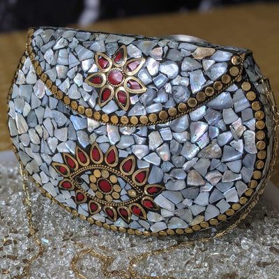 Mosaic Tile Clutch