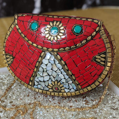 Mosaic Tile Clutch