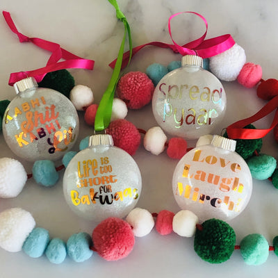 Funny Desi Christmas Ornaments