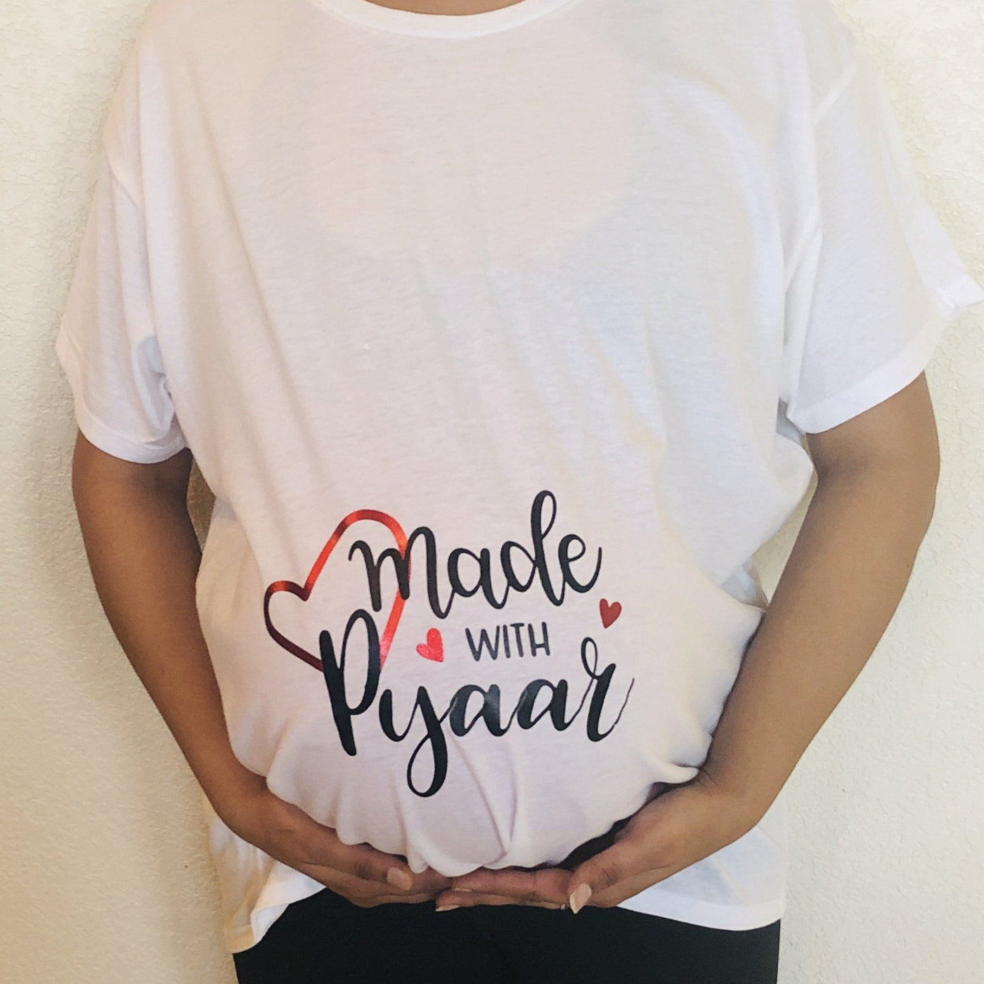 Made with Pyaar Pregnancy Shirt