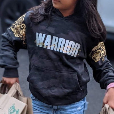 Aurat Warrior Hoodie by Modern Desi