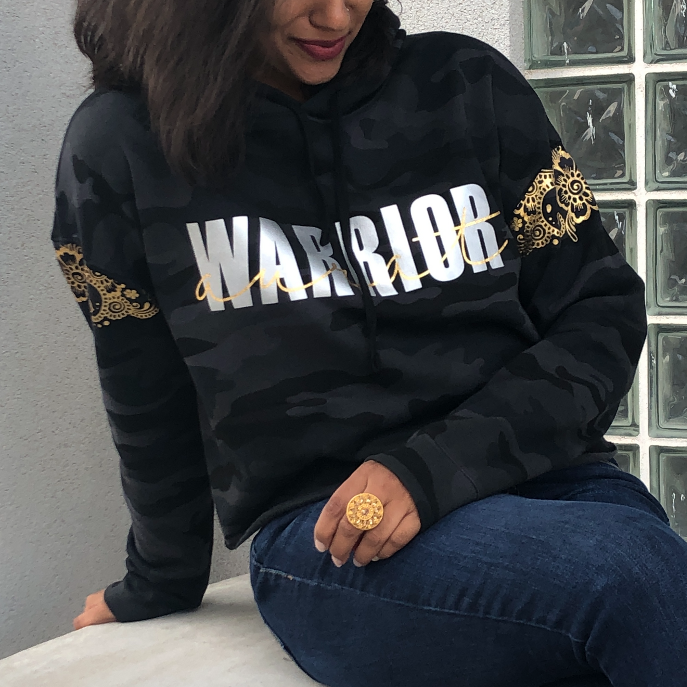 Aurat Warrior Kids Hoodie