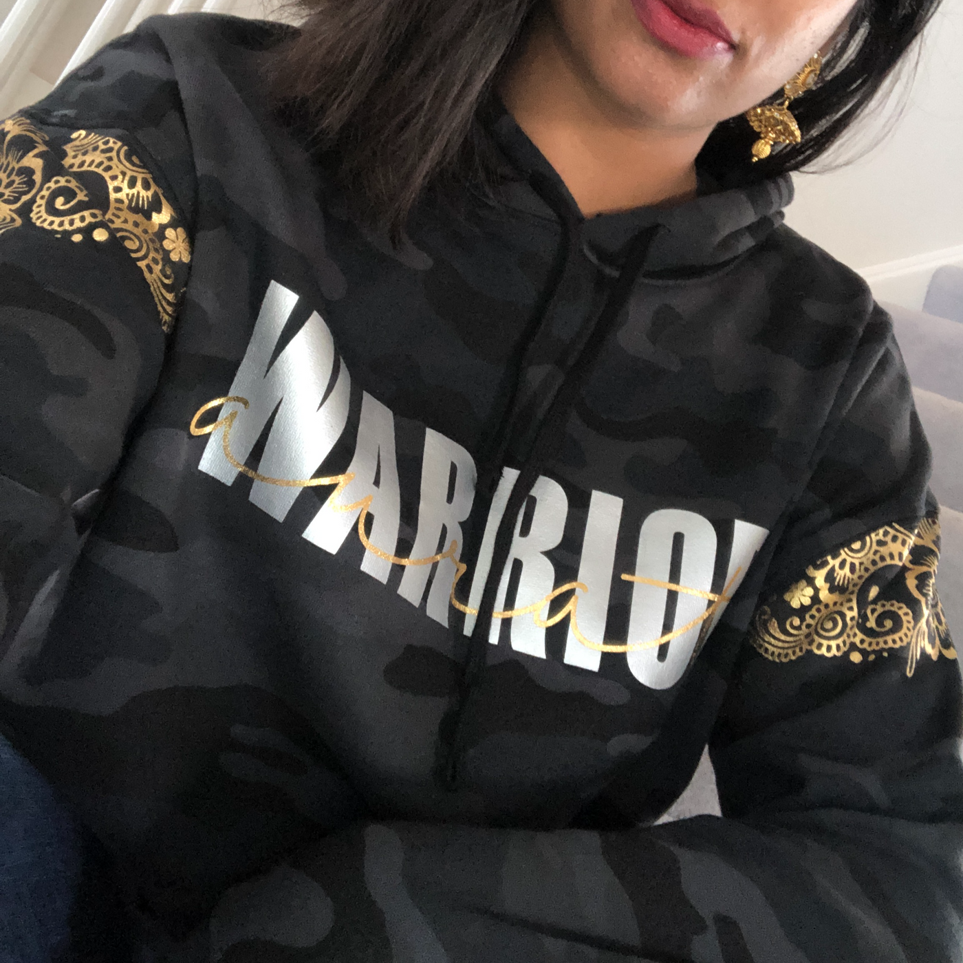 Aurat Warrior Kids Hoodie
