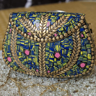 Mosaic Tile Clutch