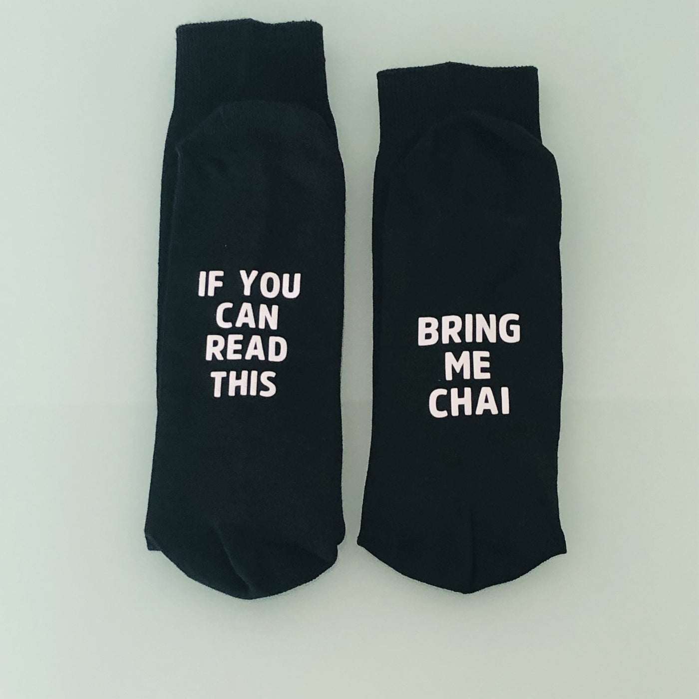 Bring Me Chai Crew Socks