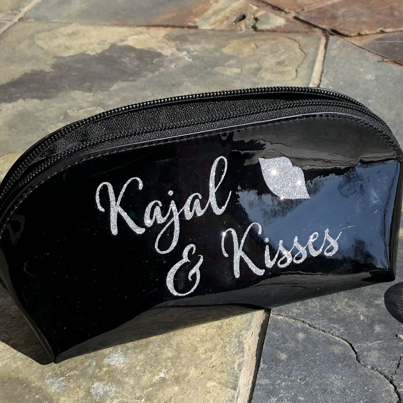Kajal & Kisses Cosmetic Bag