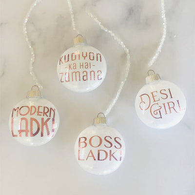 Boss Ladki Christmas Ornaments