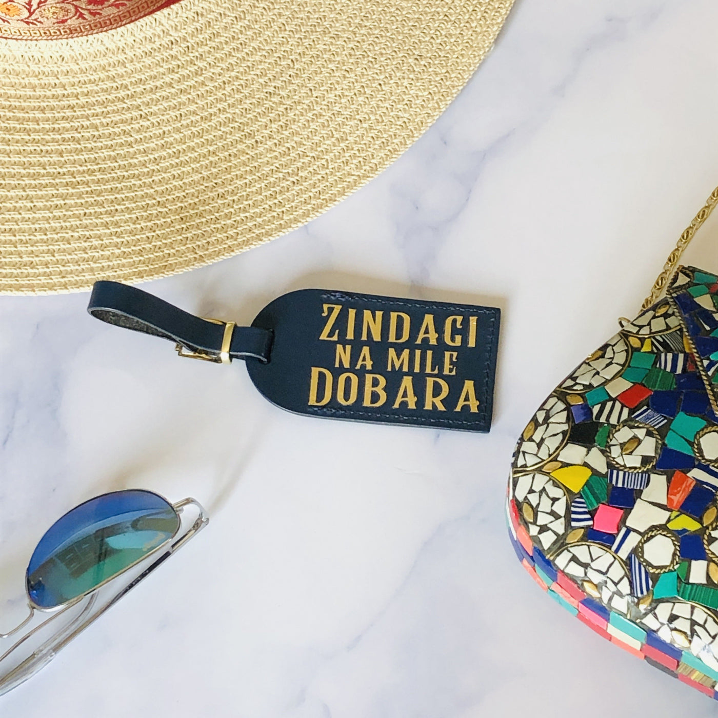 Zindagi Na Mile Dobara Luggage Tag