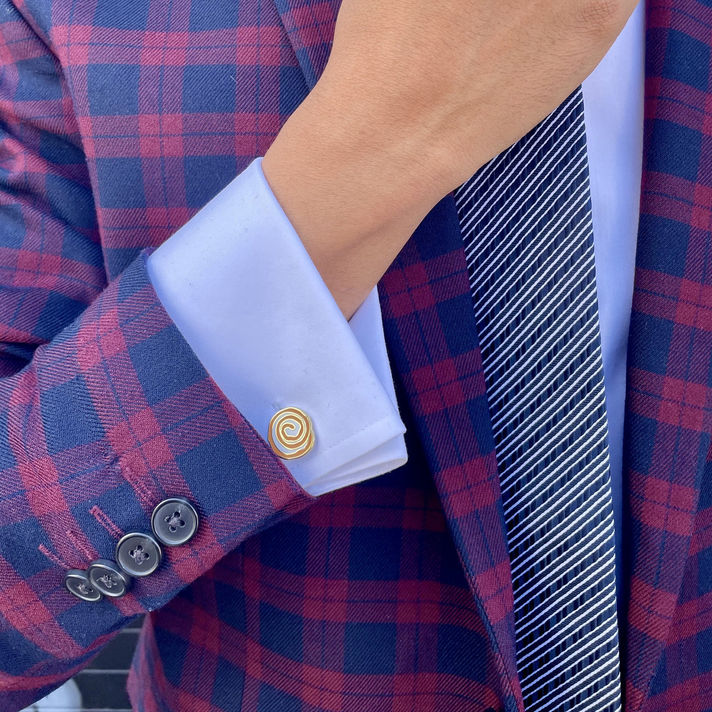 Jalebi Cufflinks