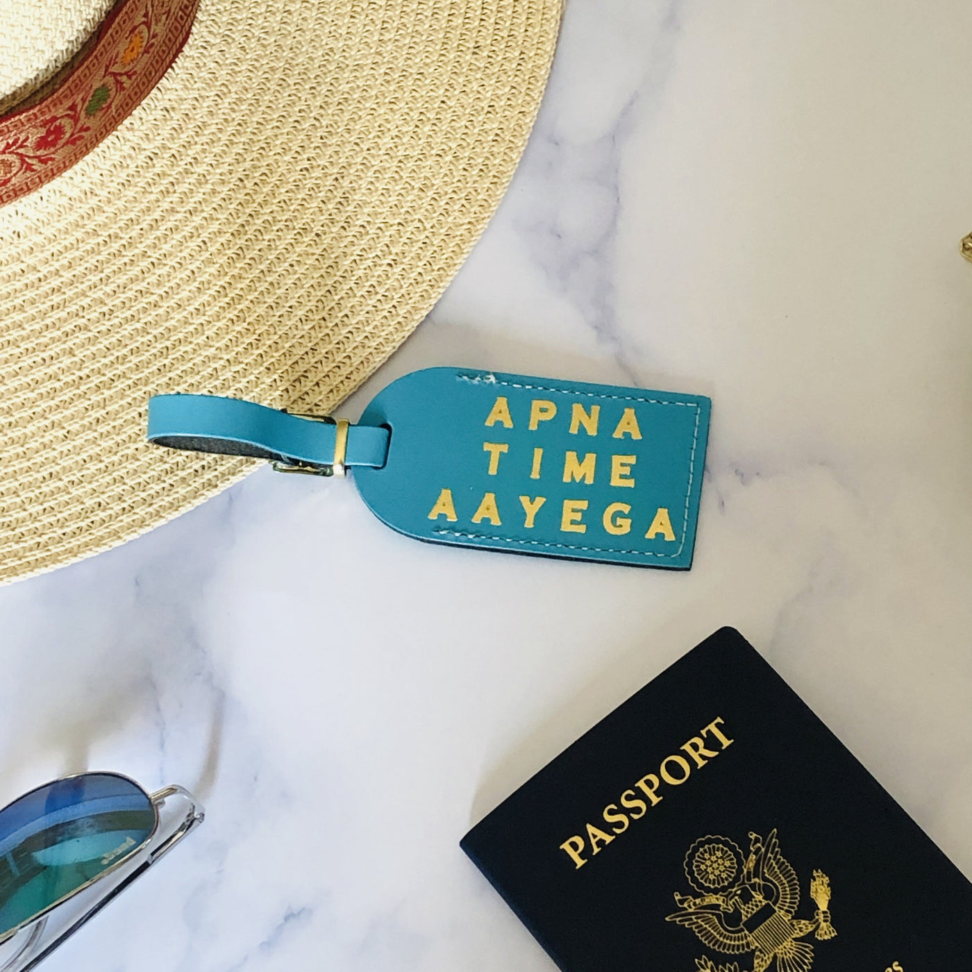 Apna Time Aayega Luggage Tag
