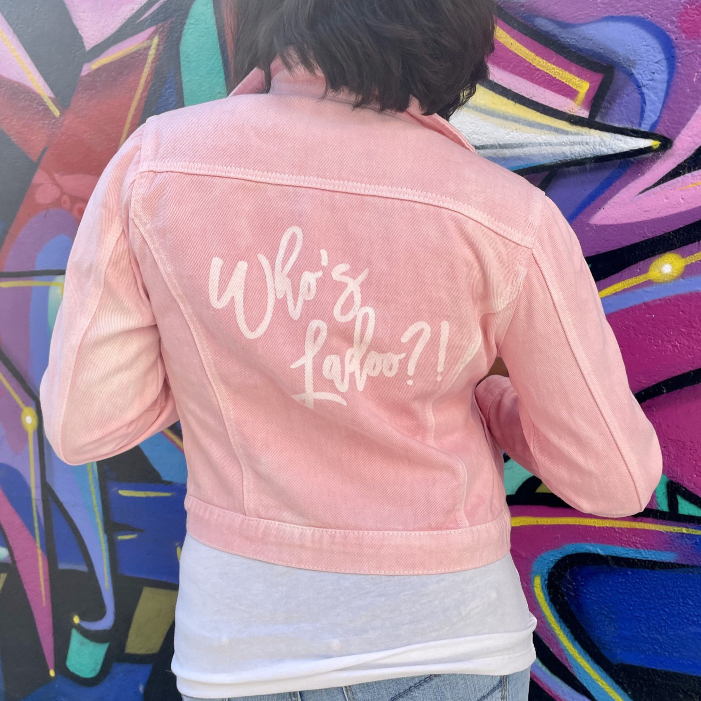 Who's Ladoo? Denim Jacket