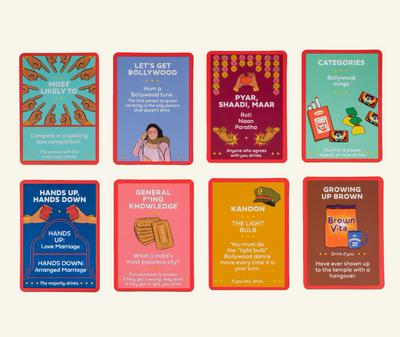 Drinkswalla, South Asian Games, Desi Games, Drinking Games, Party Game