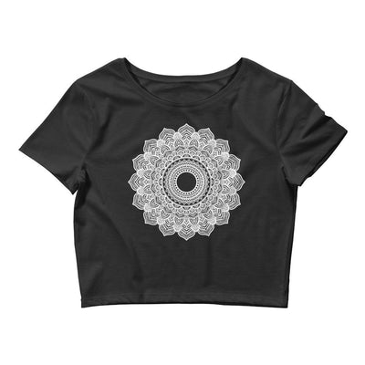 Mandala Crop tee by Sakala